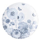 Field of Flowers Melamine Salad Plates- Chambray (Set of 4)