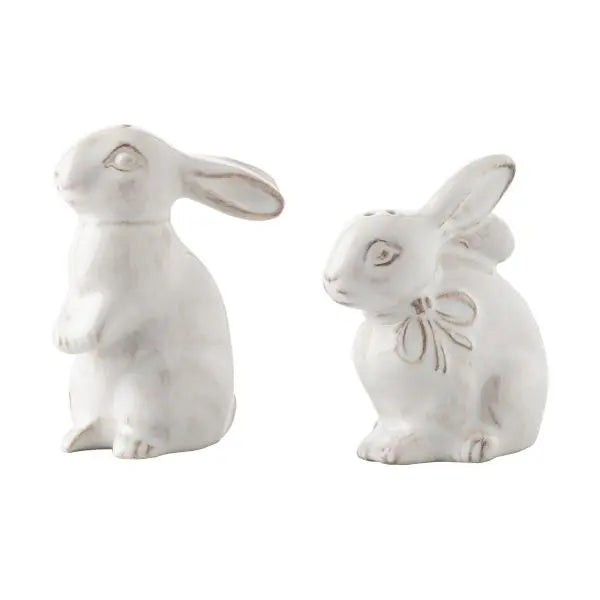 Clever Creatures Bunny Salt & Pepper Set