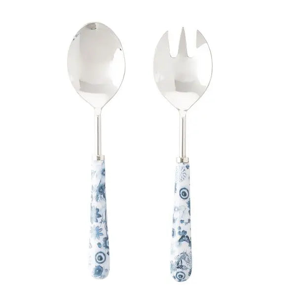 Field of Flowers Salad Server - Chambray