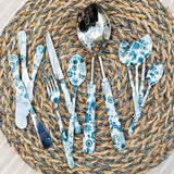 Field of Flowers Salad Server - Chambray