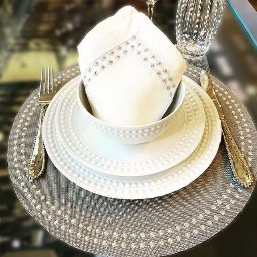 Pearls Placemat - Set of 4