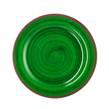 Green St. Tropez Salad Plate - Set of 4