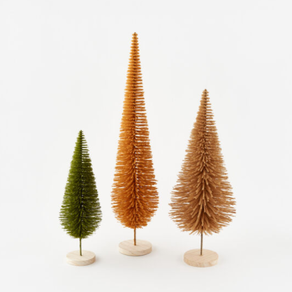 Harvest Sisal Tree - Set of 3