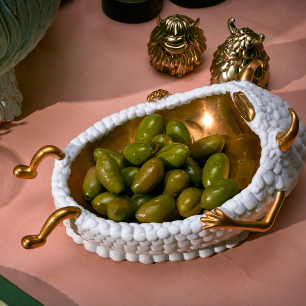 Small Bowl: Olive Vine - Laura Zindel Design