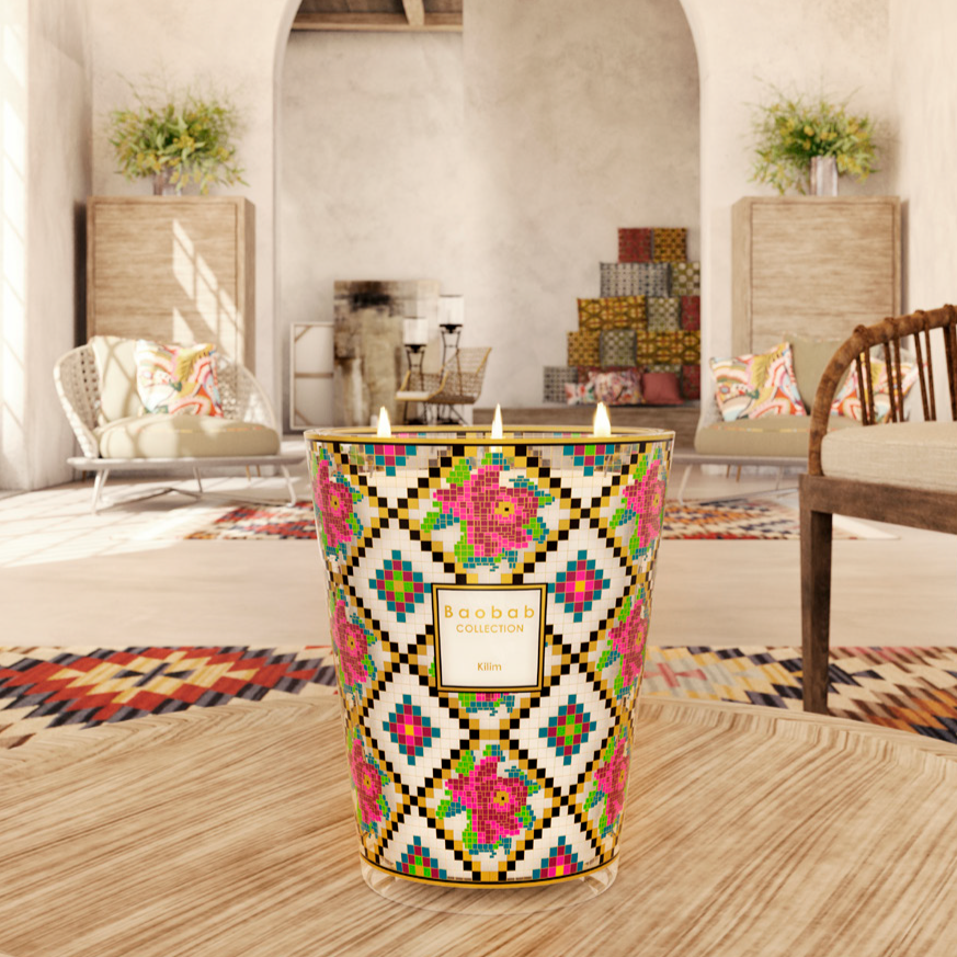 Kilim Candle