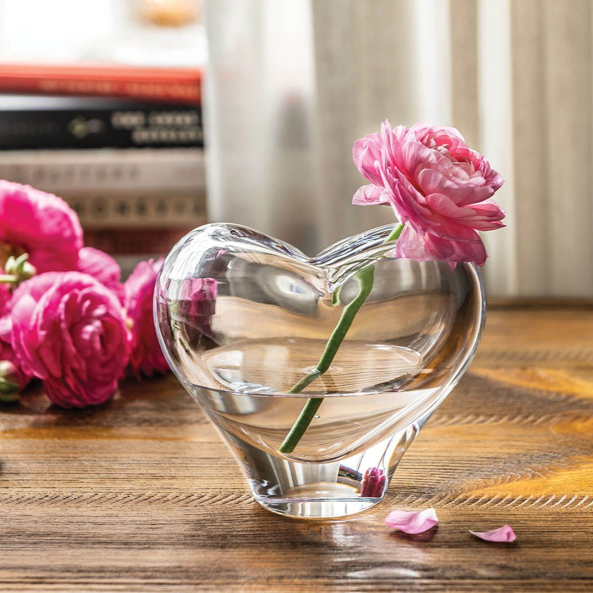 Simon Pearce Romance Vase with Gift Box