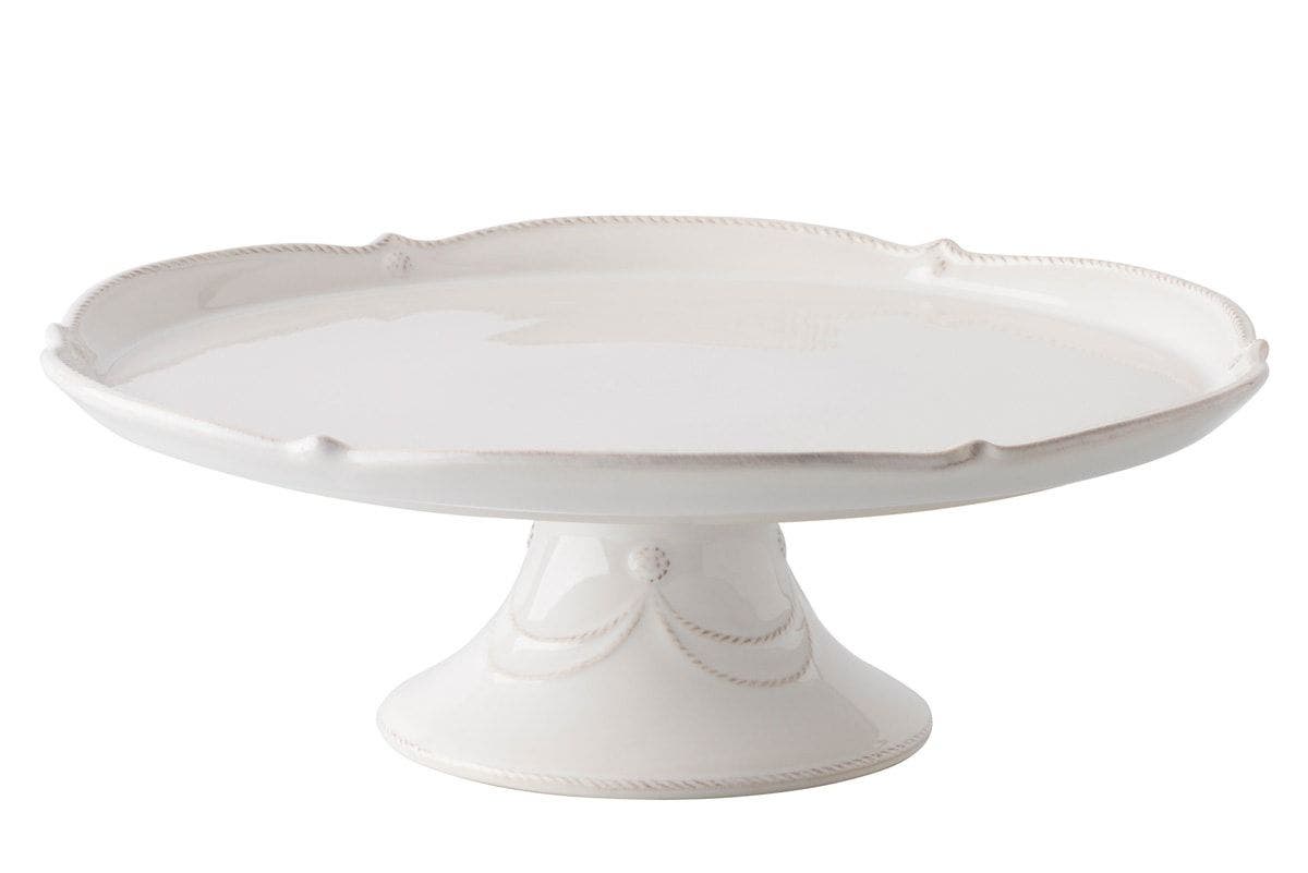 Berry & Thread Whitewash 14" Cake Stand