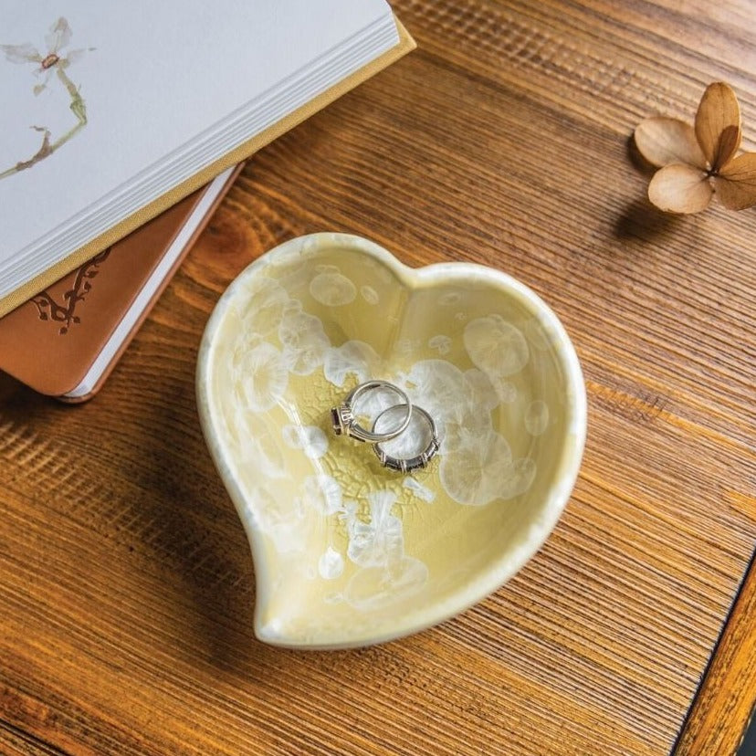 Twist Heart Crystalline Small Bowl