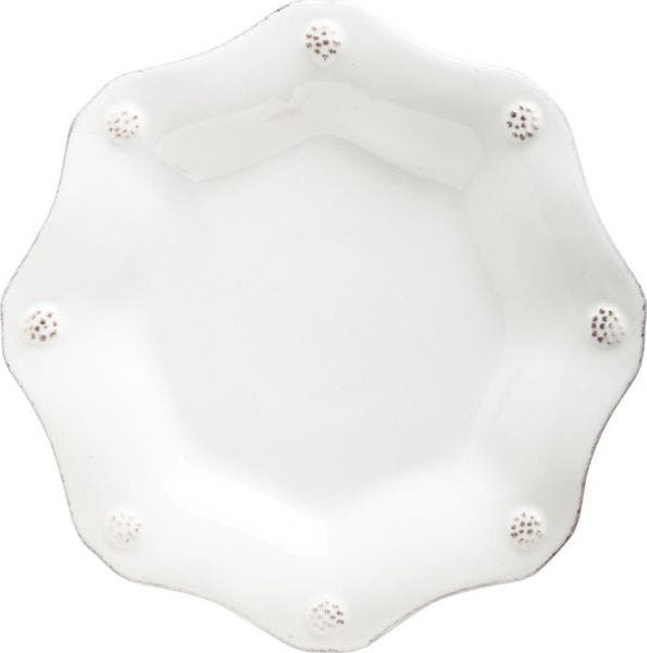 Berry & Thread Scallop Tea Plate - Whitewash