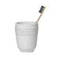 Le Panier Brush Cup - Whitewash