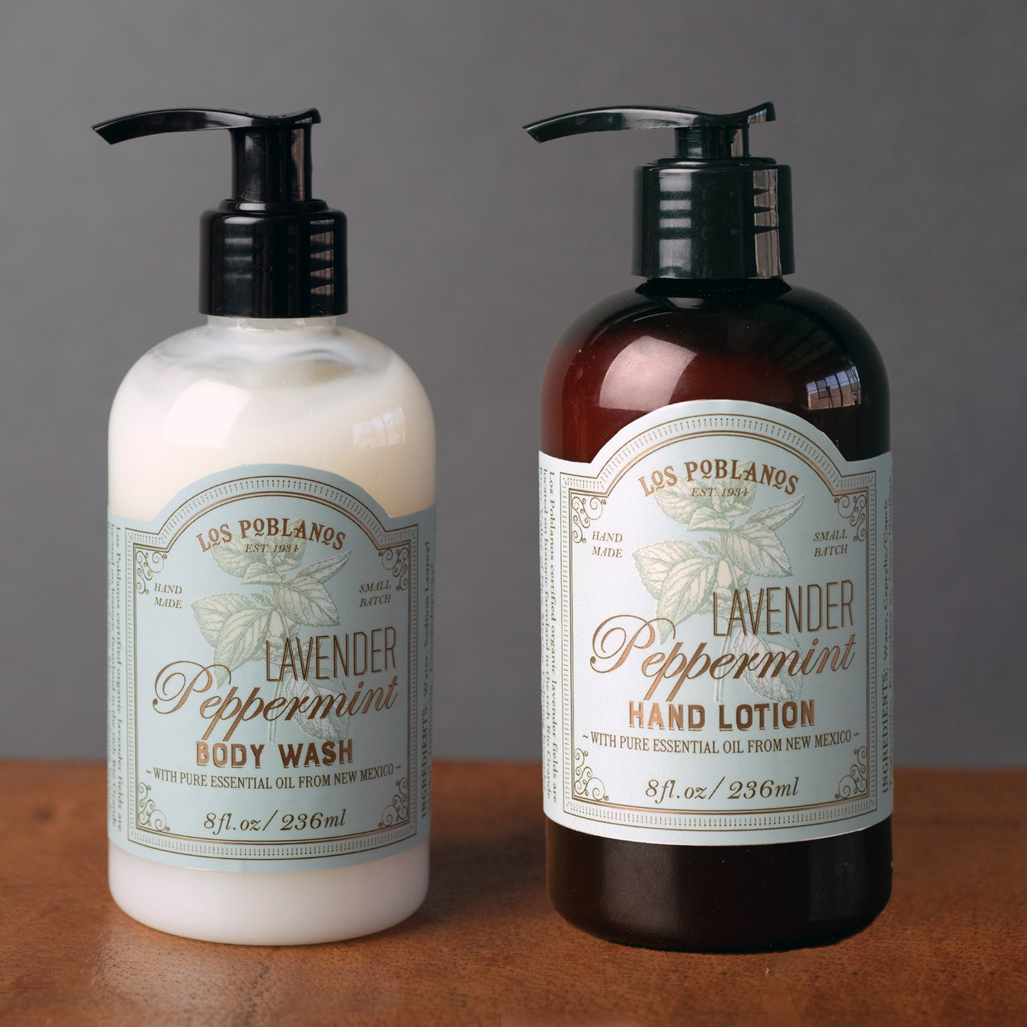 Lavender Peppermint Body Wash & Lotion