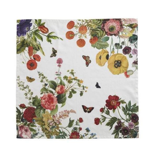 Field of Flowers White Napkin (Set of 2)