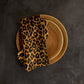 Linen Sateen Leopard Napkins (Set of 4)