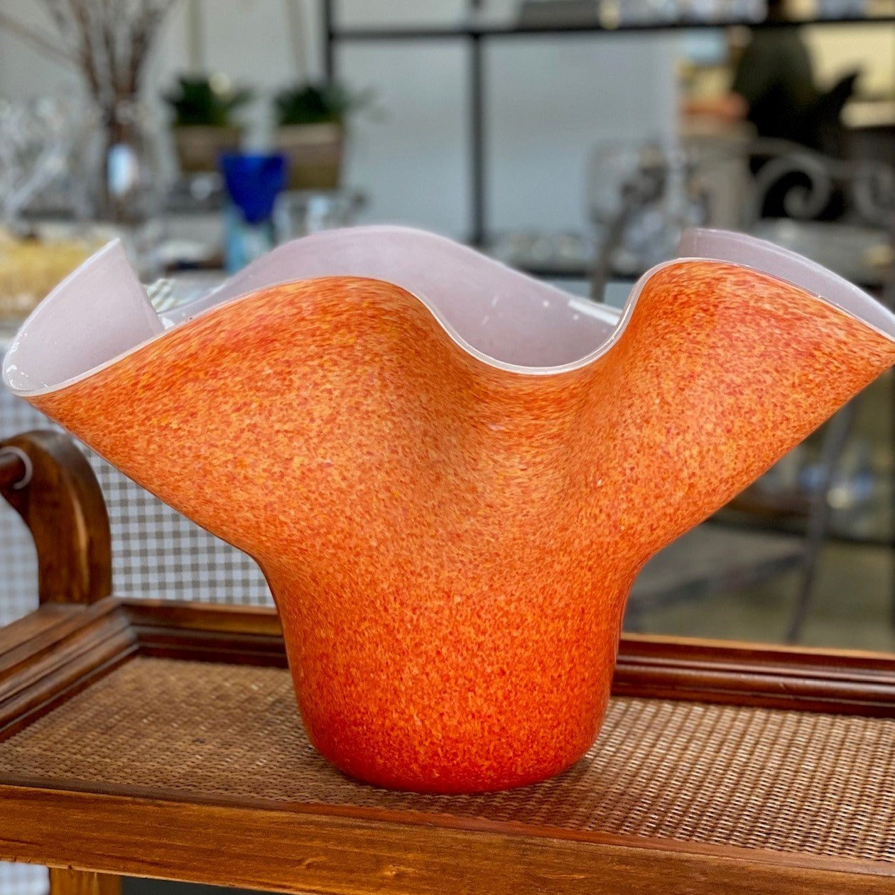 Watermelon Wavy Bowl/Vase
