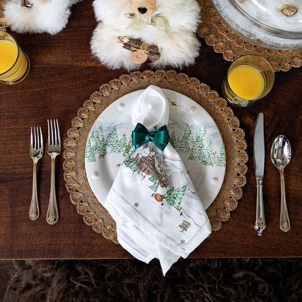 Ever-green Tuxedo Napkin Ring