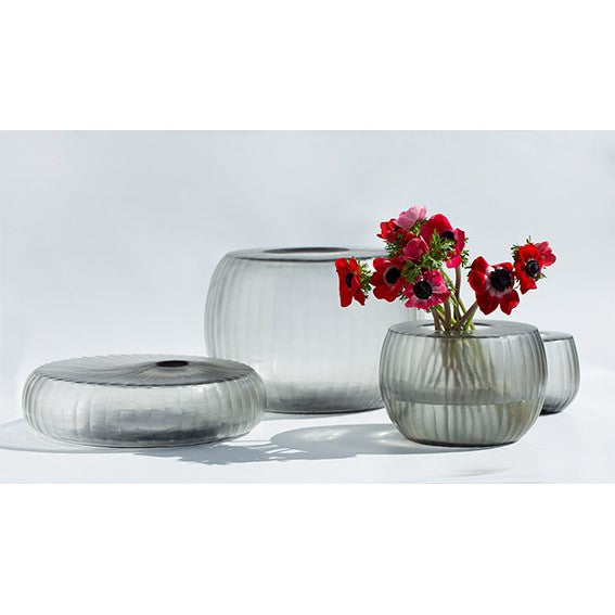 Madras Vase - Grey