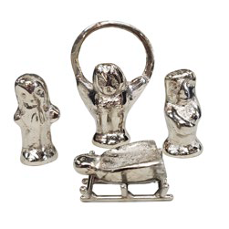 Angel Nativity in a Box - Available in Nickel and Iron