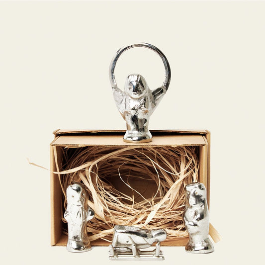 Angel Nativity in a Box - Available in Nickel and Iron