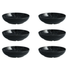 Palace Onyx Coupe Melamine Bowls - Set of 6