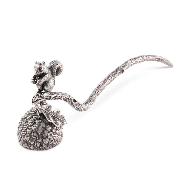 Pewter Squirrel Candle Snuffer