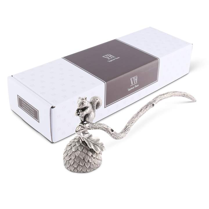 Pewter Squirrel Candle Snuffer