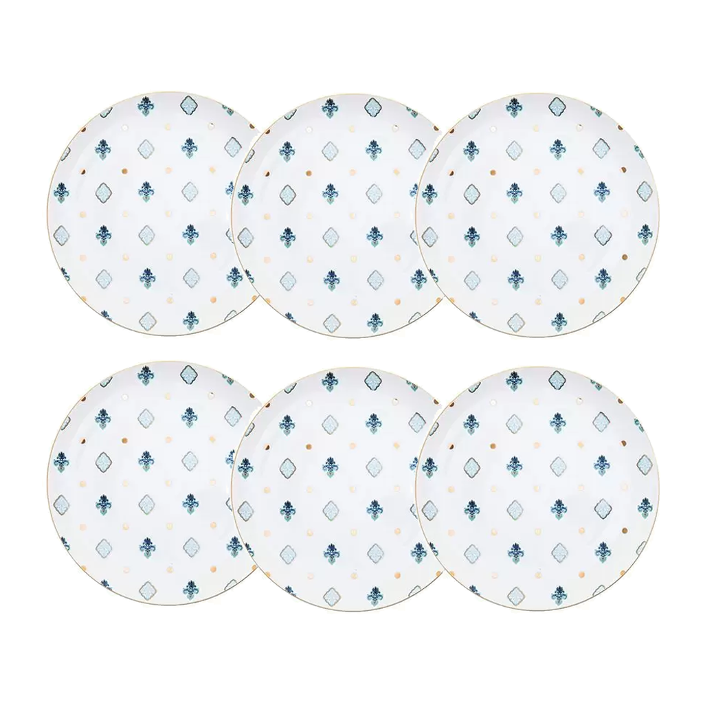 Positano Salad & Dessert Plate 8" - Set of 6