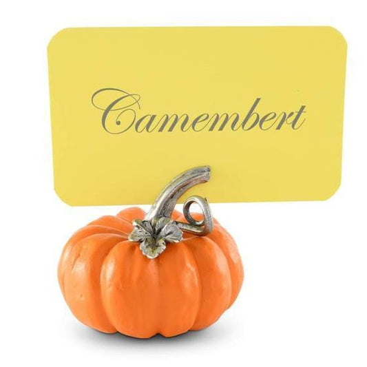 Pumpkin Place Card Holder - Set of 4