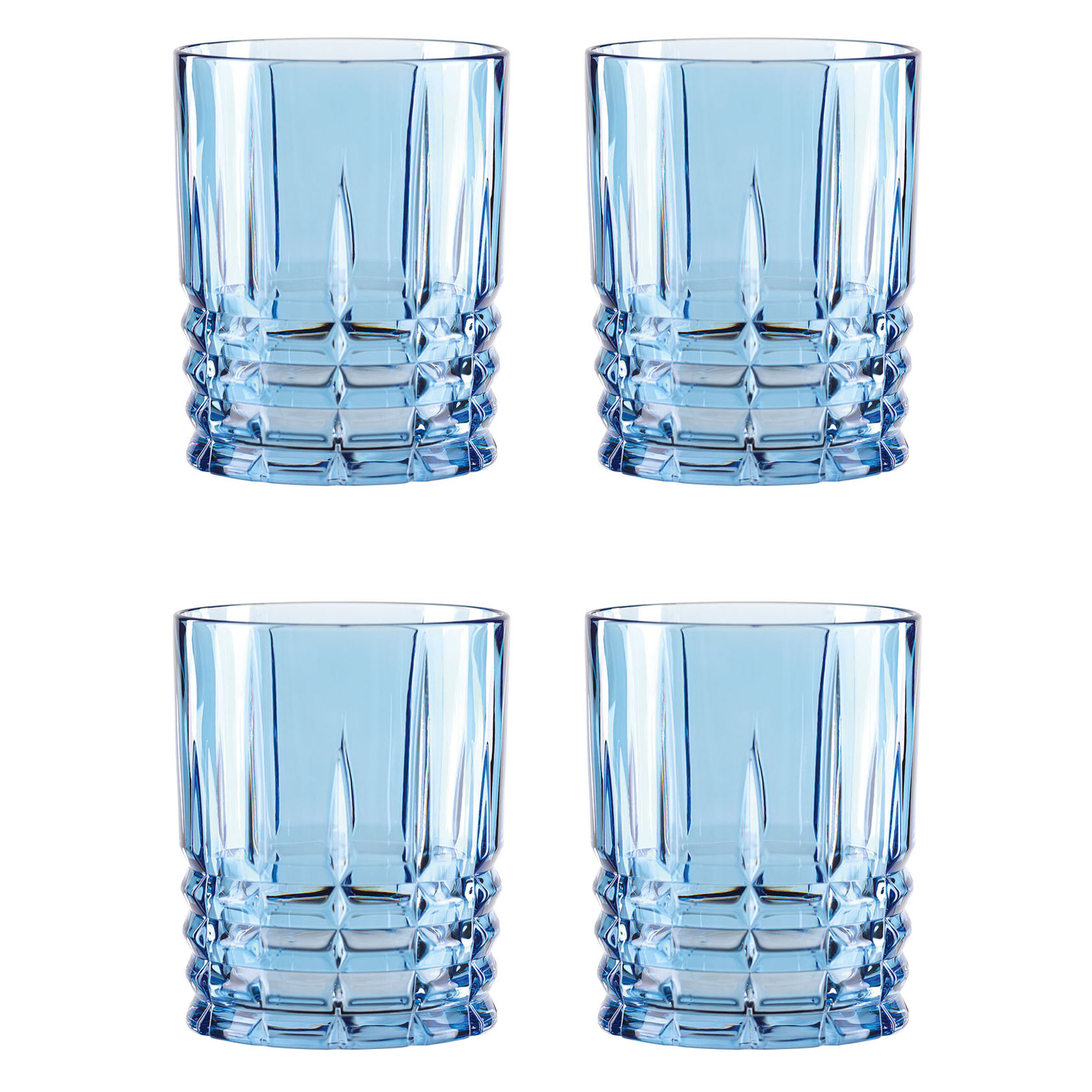 Highland Tumbler Aqua - Set of 4