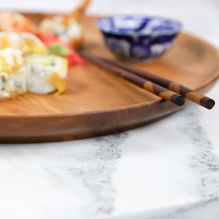 Round Serving Platter & Tray