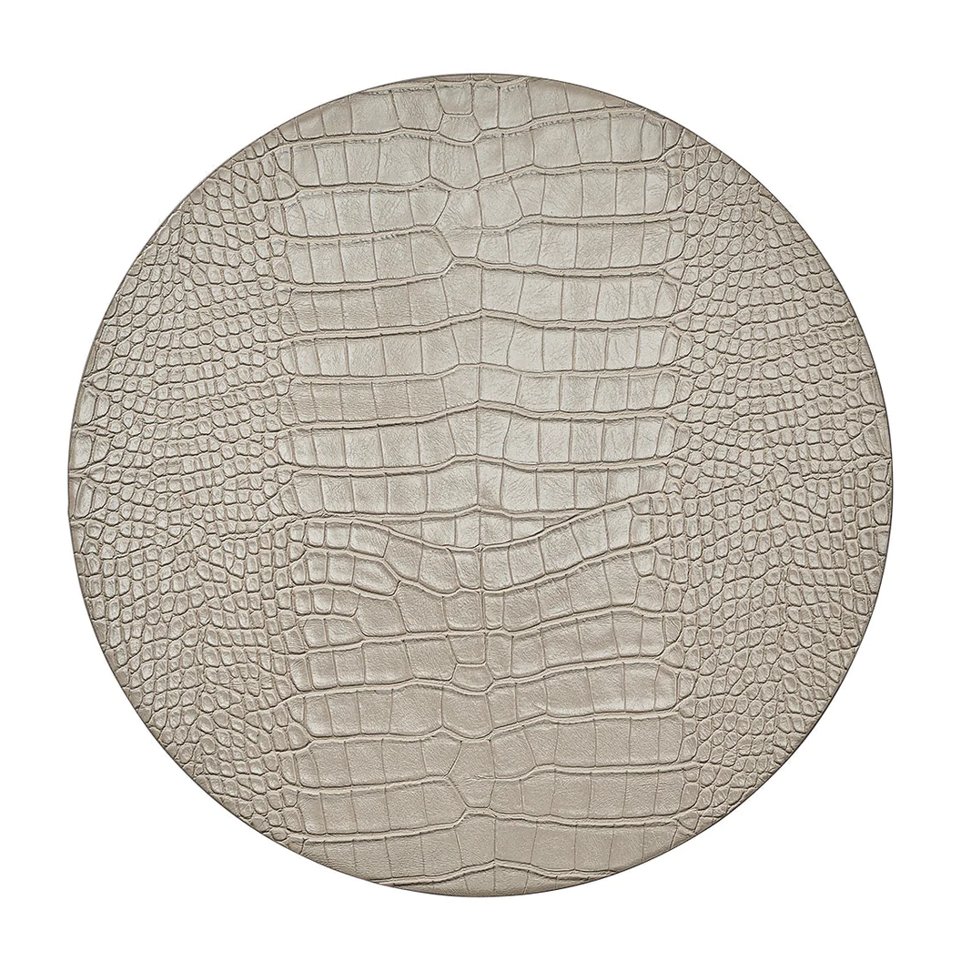 Croco Placemat in Sand (Set of 4)