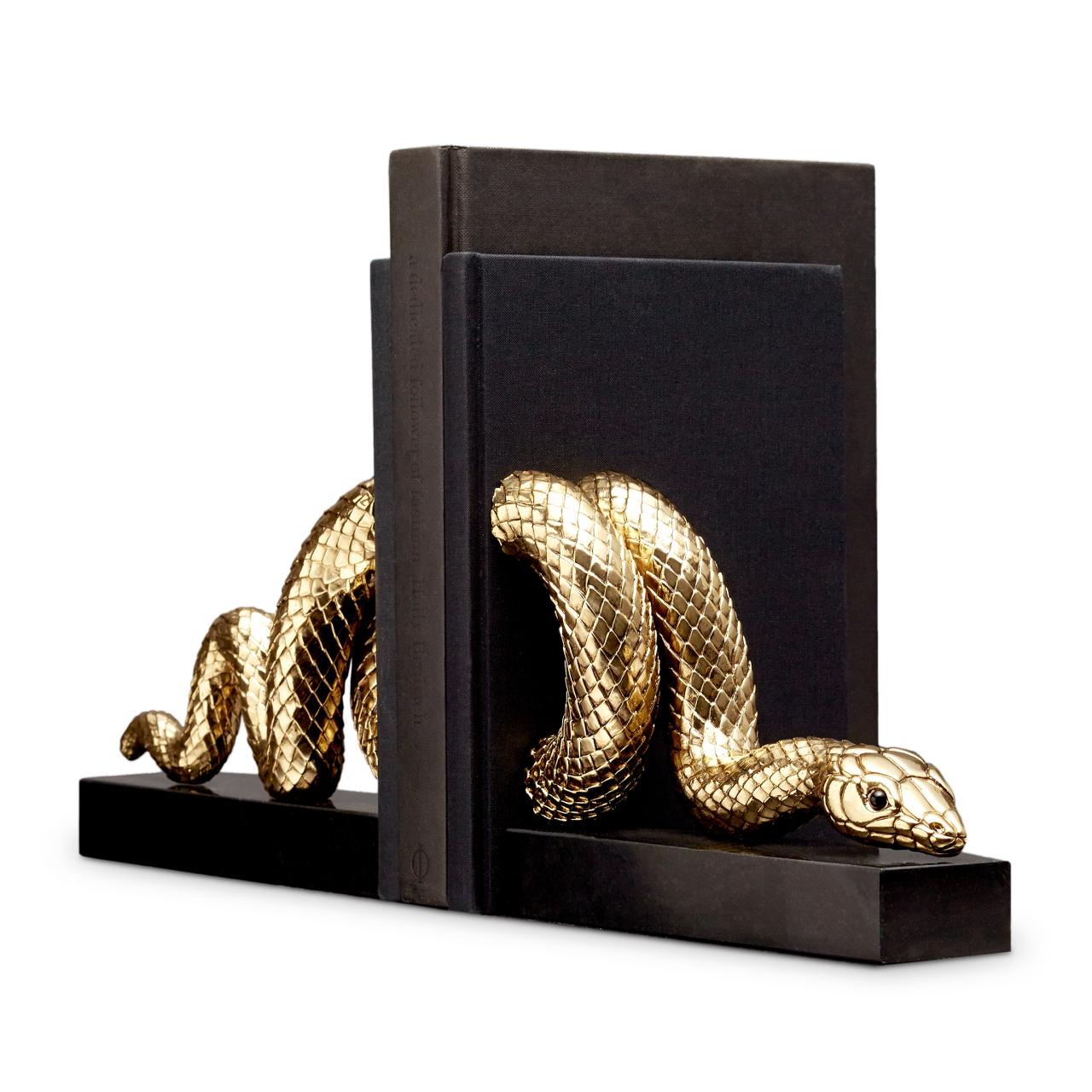 Snake Bookend Set (2 Piece Set)