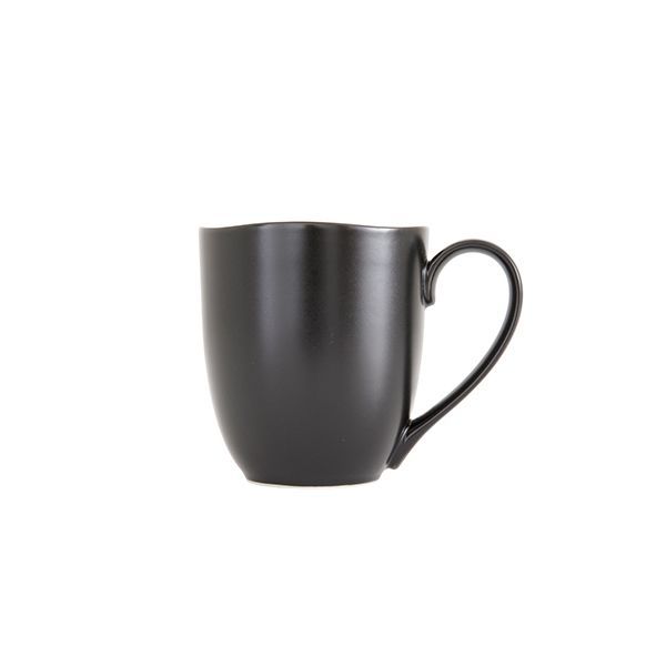 Heirloom Charcoal Tapered Mug - Set of 4