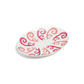 Athenee Two Tone Pink Peacock Serving Platter