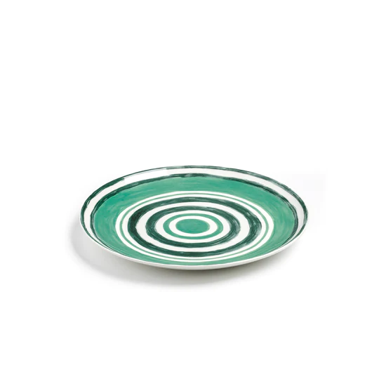 Maze Green Dinner Plate (Set of 2)