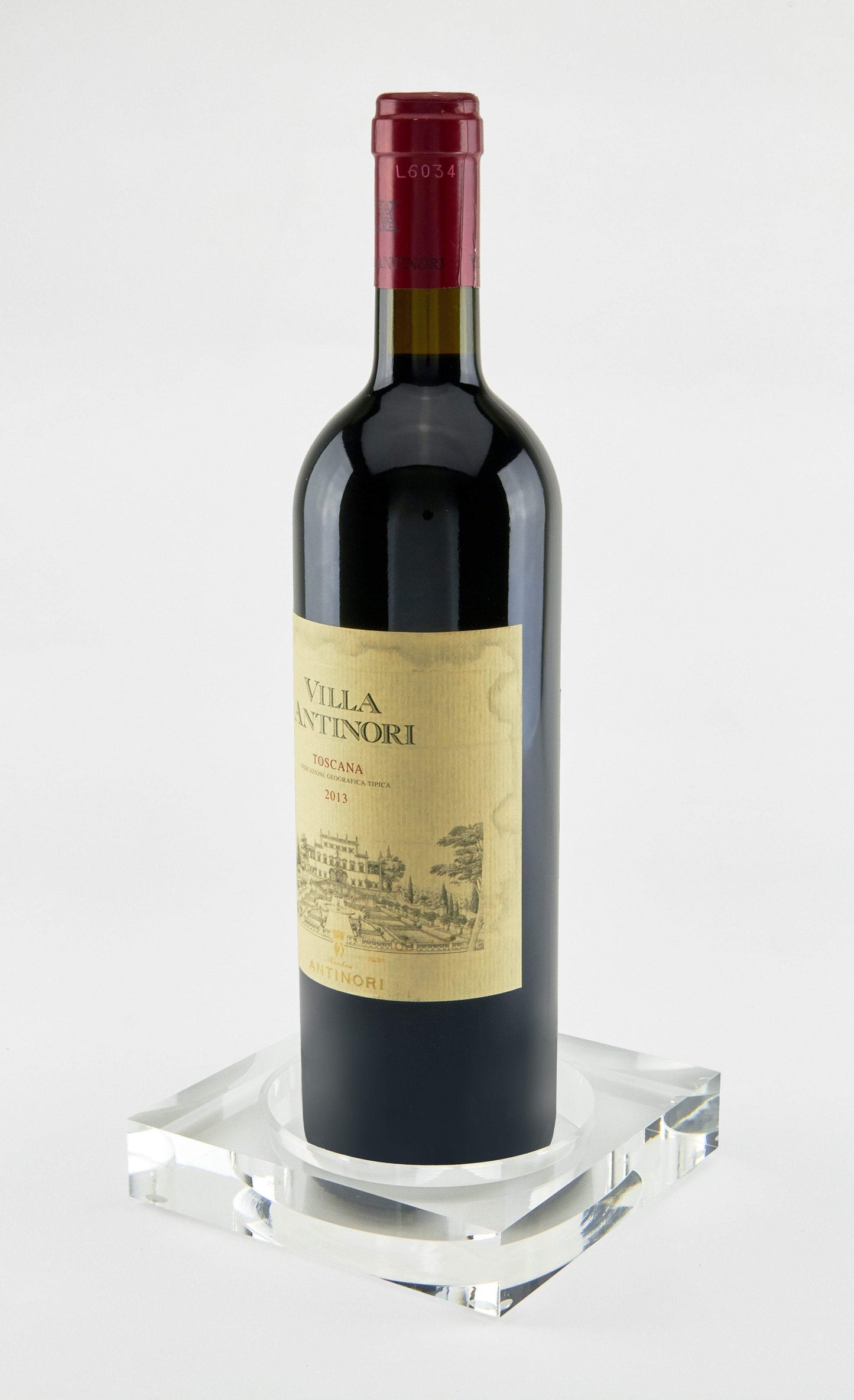 Designs Lucite Wine Bottle Coaster