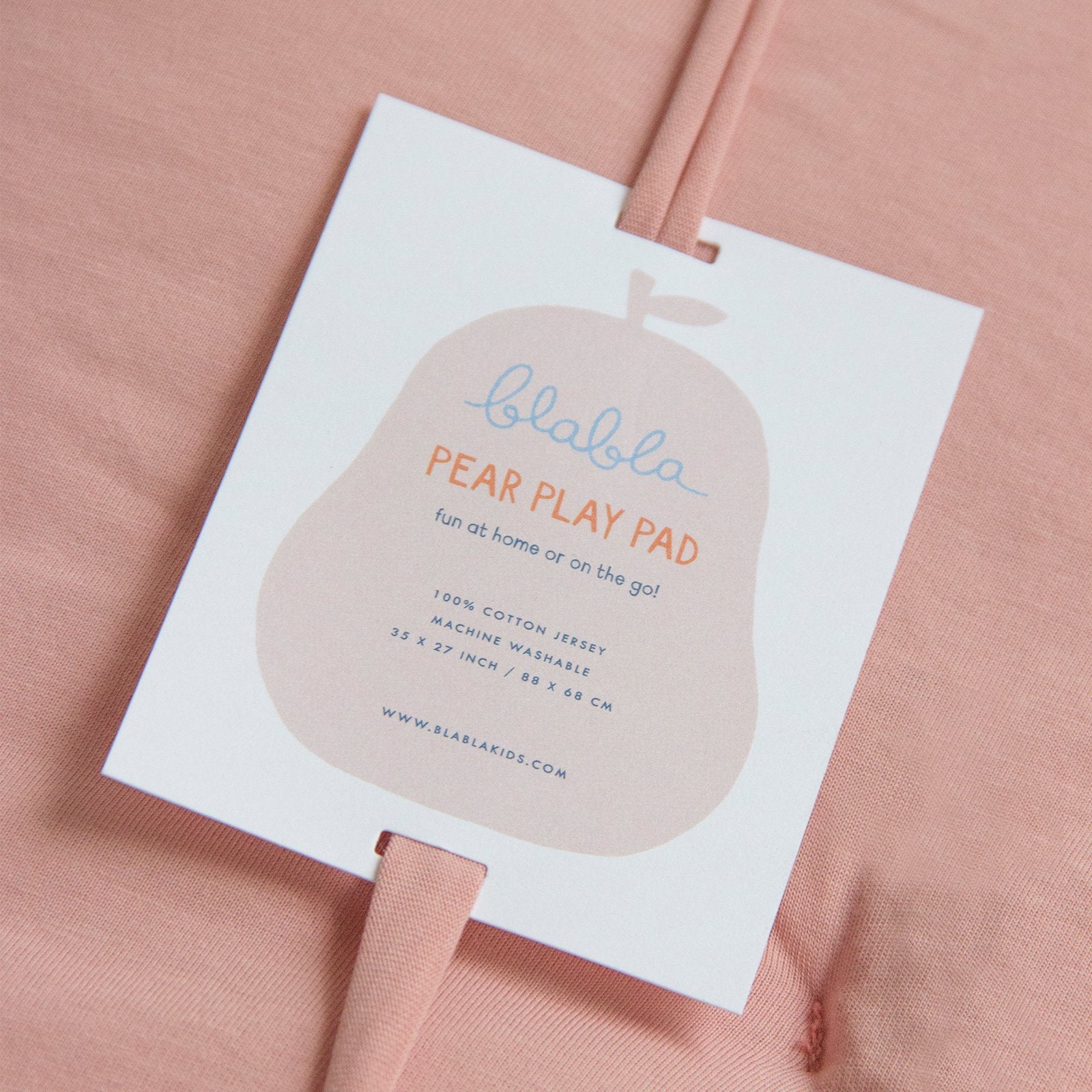 Pear Play Pad - Rose