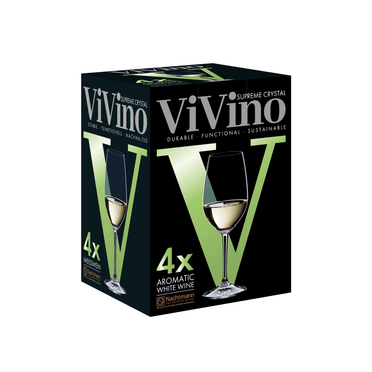 Aromatic White Wine - Set of 4